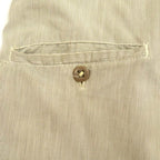 60's LEVI'S Casuals Brown Pin Stripe Cotton Slacks... 31×29
