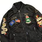1950s Germany Tour Reversible Jacket Skull...