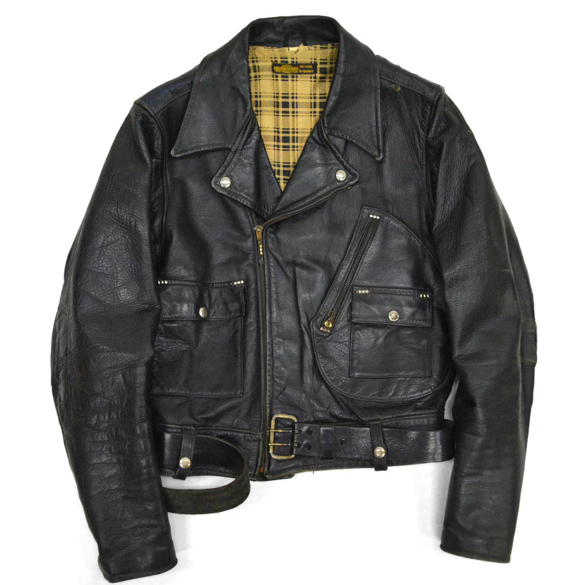 1940's HARLEY DAVIDSON CYCLE CHAMP MOTOR CYCLE JACKET TYPE 1st...