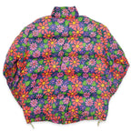 1970's GERRY HIPPIE FLOWER PATTERN ALL OVER PRINT DOWN JACKET...