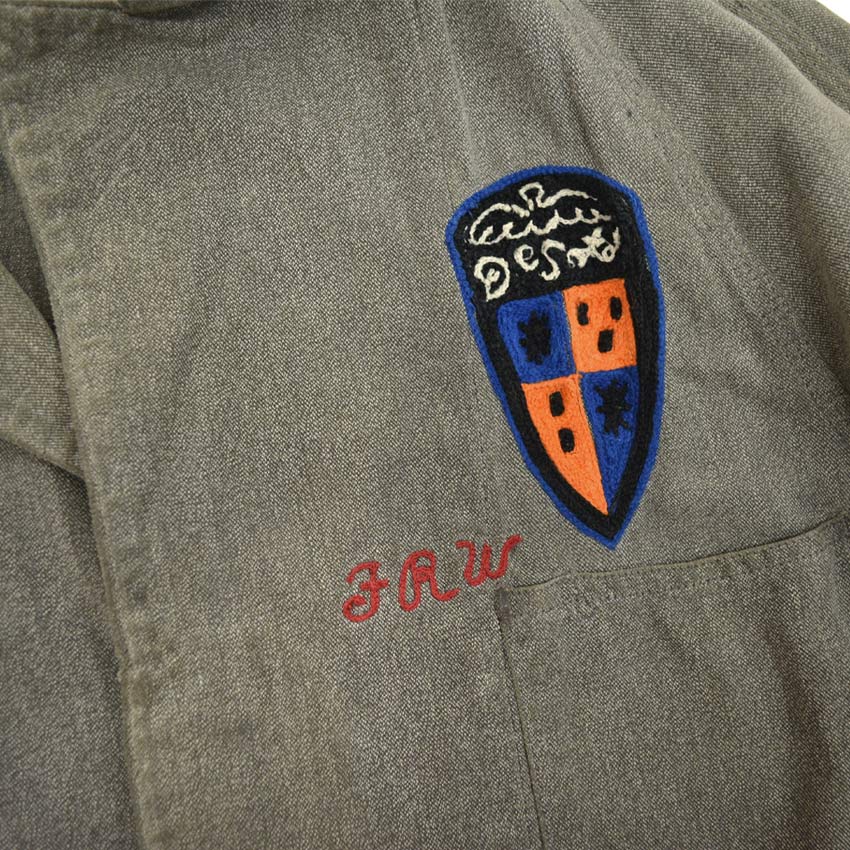 1940's ANDERSON CHRYSLER MOTORS COVERT MECHANIC COAT... 44