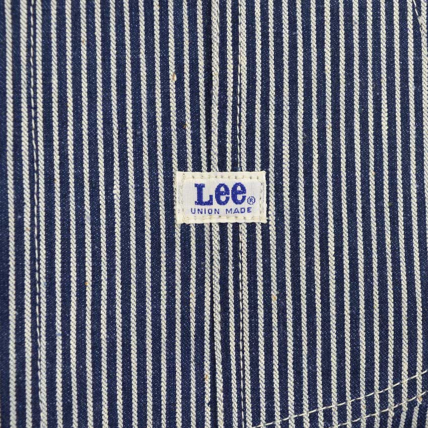 〜1960's DEADSTOCK Lee 98SB HICKORY STRIPE OVERALL ... W36 L29