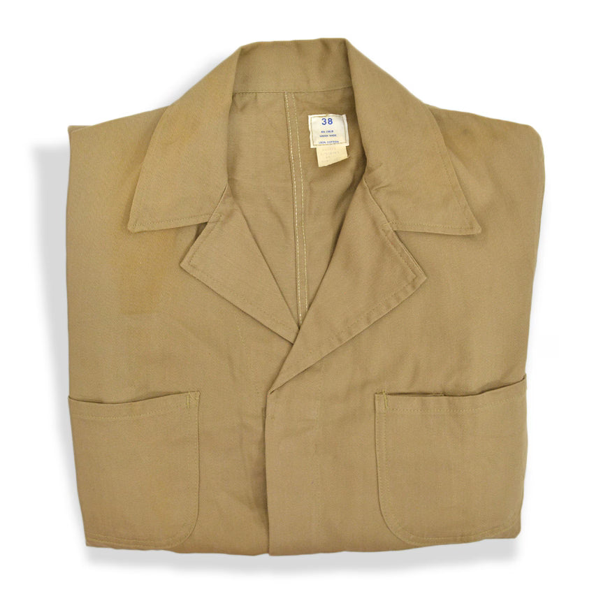 ~1960's DEADSTOCK EDWARD HYMAN COMPANY HBT SERVICE COAT... 38