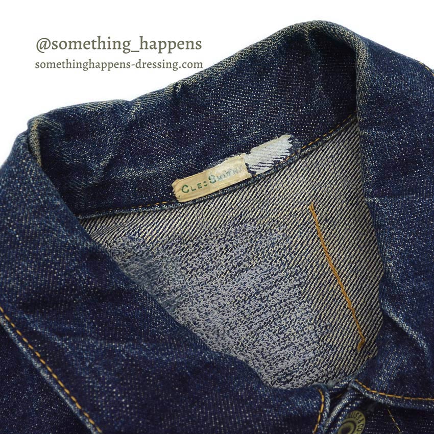 1940's LEVI'S 506XX TYPE1 DENIM JACKET DARK ...
