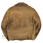 〜1970's BROWN LEATHER JACKET ...