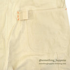 1970s Lee Off-White Overalls, No Wash, Mint... W39/L33
