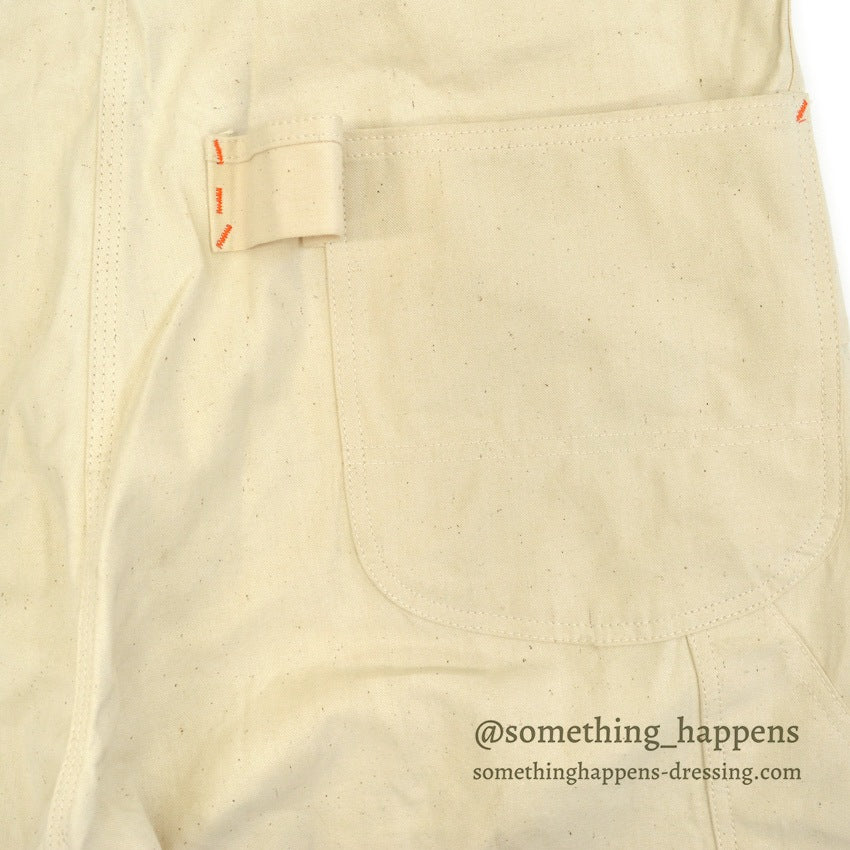 1970s Lee Off-White Overalls, No Wash, Mint... W39/L33