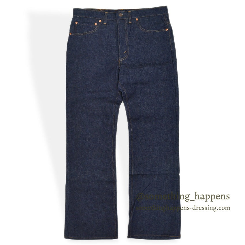 1980's DEADSTOCK Levi's 517 DENIM PANTS RED TAB Made in 1981... W34/L34