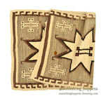 c.1920's NAVAJO RUG VALLERO STARS AND SPIDER WOMEN CROSSES ... 151cm/80cm