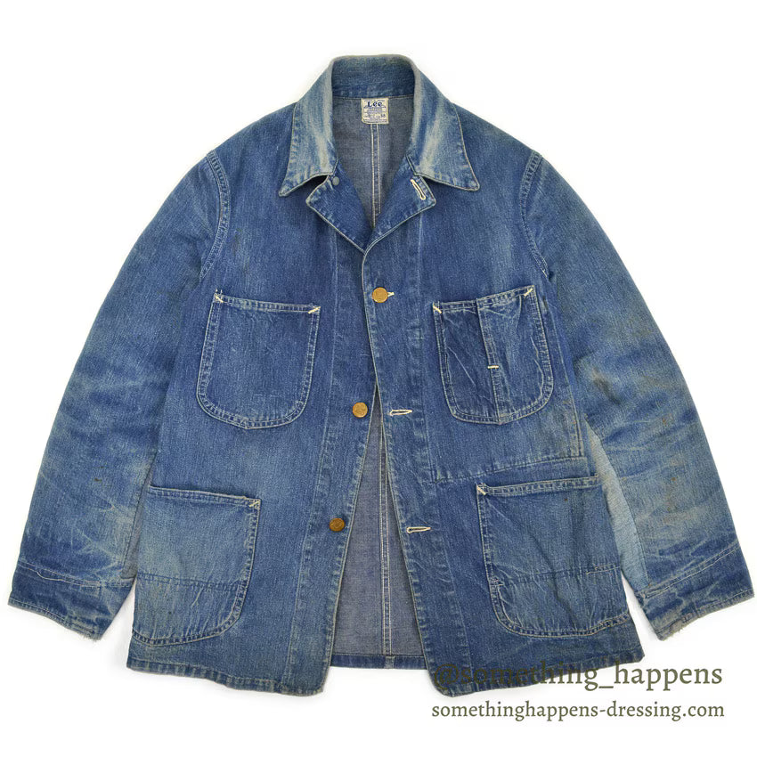 1940's WW2 Lee S91-J DENIM COVERALL... 38