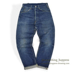 1940's JCPCO FOREMOST WW2 DENIM PANTS...W30/L33