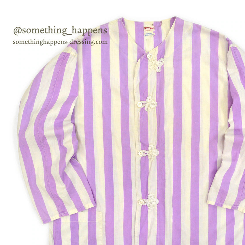 1930's〜 REID AND FORT PURPLE / WHITE PAJAMA SHIRT & PANTS ...