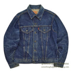 1970's Levi's 70505 small-e DENIM MOTORCYCLE JACKET... 40