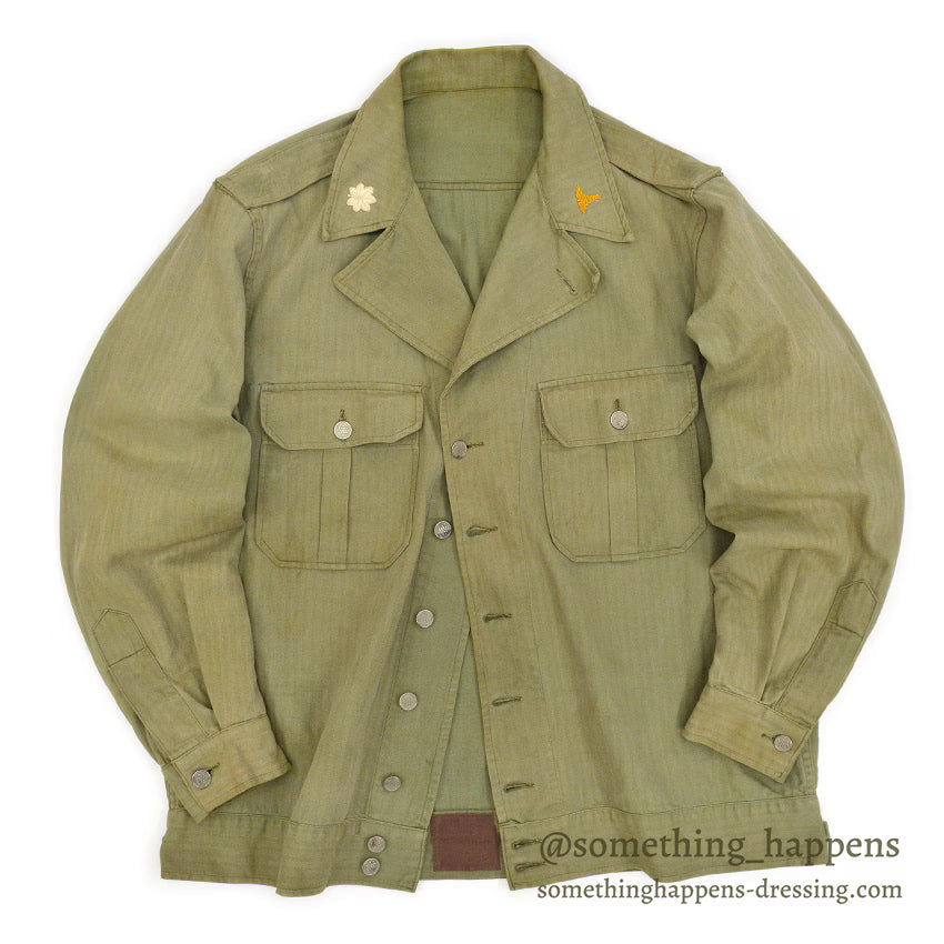1940's U.S.ARMY WW2 M-42 HBT JACKET MODIFIED ... Fits like 44〜