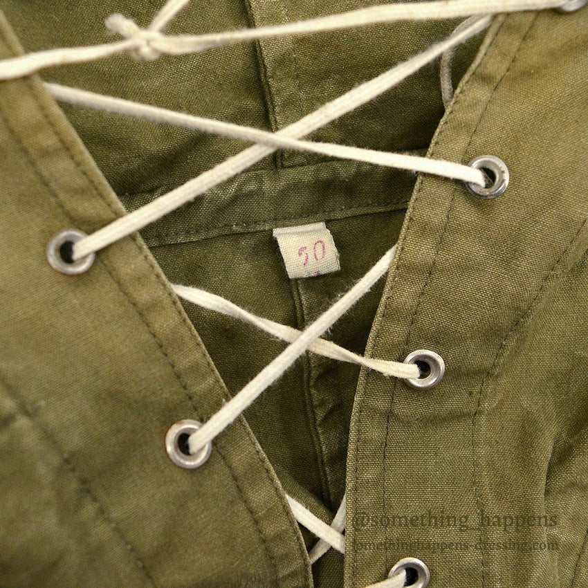 BULGARIAN MILITARY COTTON CANVAS PULLOVER PARKA...