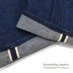 1960's SEARS ROEBUCKS DENIM PANTS SELVAGE MINT... W34/L29