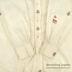 1940's~ THE COLONEL BY MACK MILITARY COOTIE EMBROIDERY SHIRT ... 15
