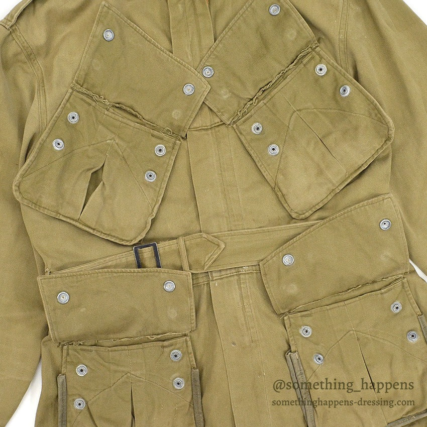 1940's U.S.ARMY WW2 M-1942 AIR BORNE JUMP JACKET D-DAY MODIFIED ...