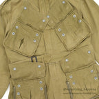 1940's U.S.ARMY WW2 M-1942 AIR BORNE JUMP JACKET D-DAY MODIFIED ...