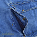 1990's BANANA REPUBLIC DENIM PHOTO JOURNALIST VEST...L