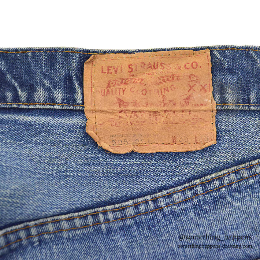 1970's Levi's 505 SINGLE STITCH... W38/L28