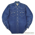 1950's DALL SMITH DENIM DENIM WESTERN SHIRT...