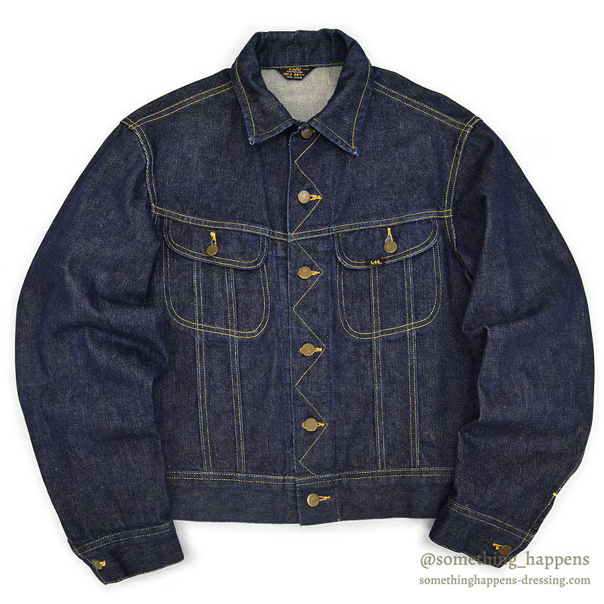 1960's Lee 101-J DENIM JACKET DARK... 38 REG