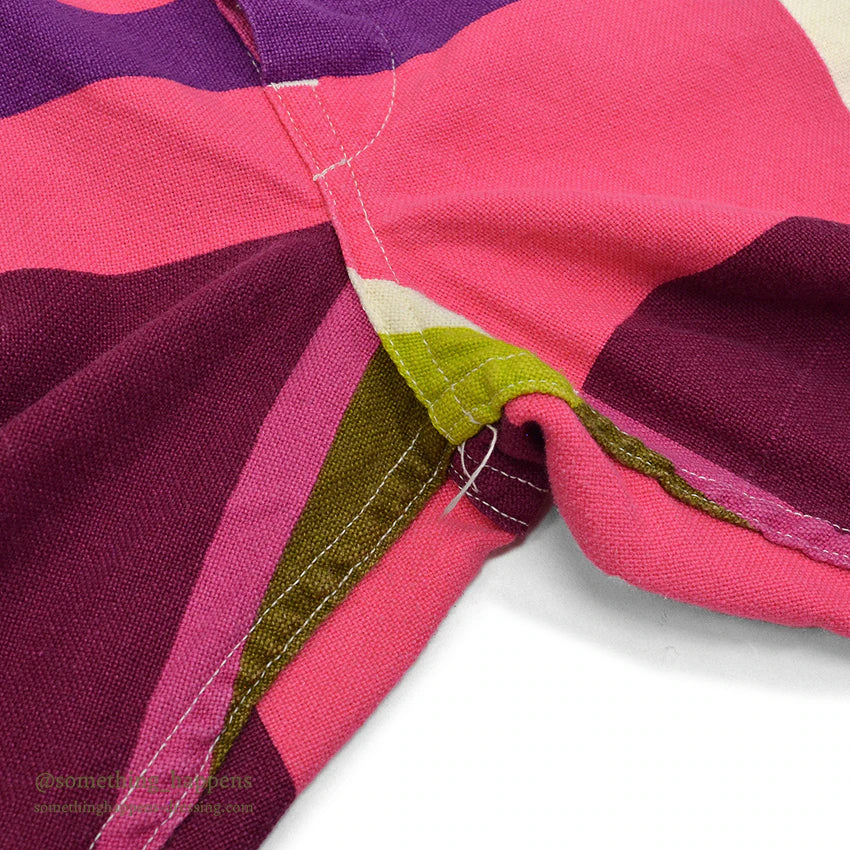 1960's~ SKYR CRAZY COLOR WORK OVERALL ... W38/L28