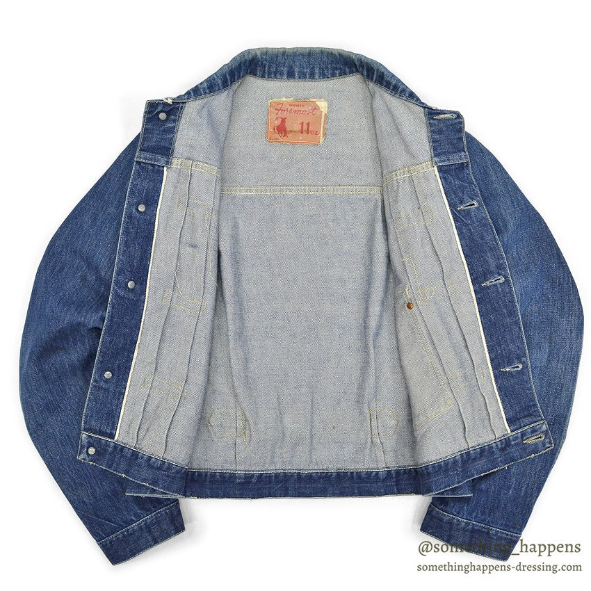 1940's~ PENNEY'S FOREMOST DENIM JACKET 1st BUCKLE-BUCK ...