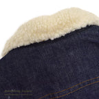 1970's DEADSTOCK Levi's 70605-0217 DENIM BOA JACKET... 44