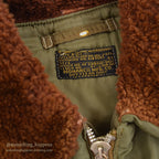 1950's B-15C OD FLIGHT JACKET / RARE COLOR ... 44