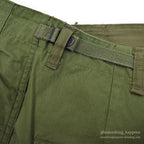 1960's DEADSTOCK U.S.ARMY JUNGLE FATIGUE PANTS / 3RD NON-RIP ... L-R