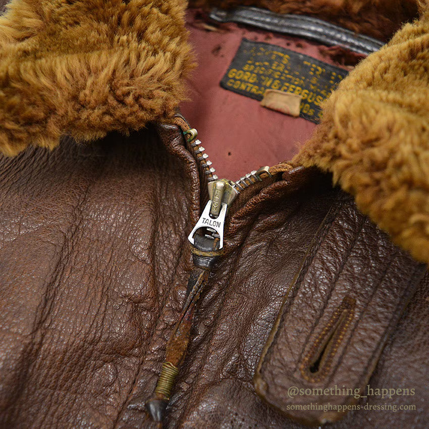 1940's USNAVY M-422A FLIGHT JACKET / GORDON & FERGUSON CO. ... 36