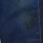 1930's~ WARDS PIONEER DENIM OVERALL / VERY DARK ... W37/L26
