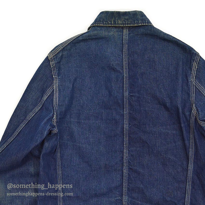 1940's~ UNKNOWN DENIM COVERALL  ...