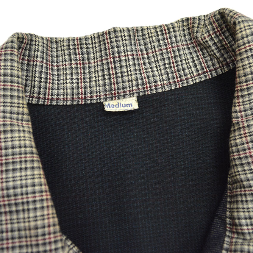 60's~ Crazy Pattern Zip up Jacket...