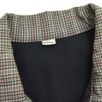 60's~ Crazy Pattern Zip up Jacket...