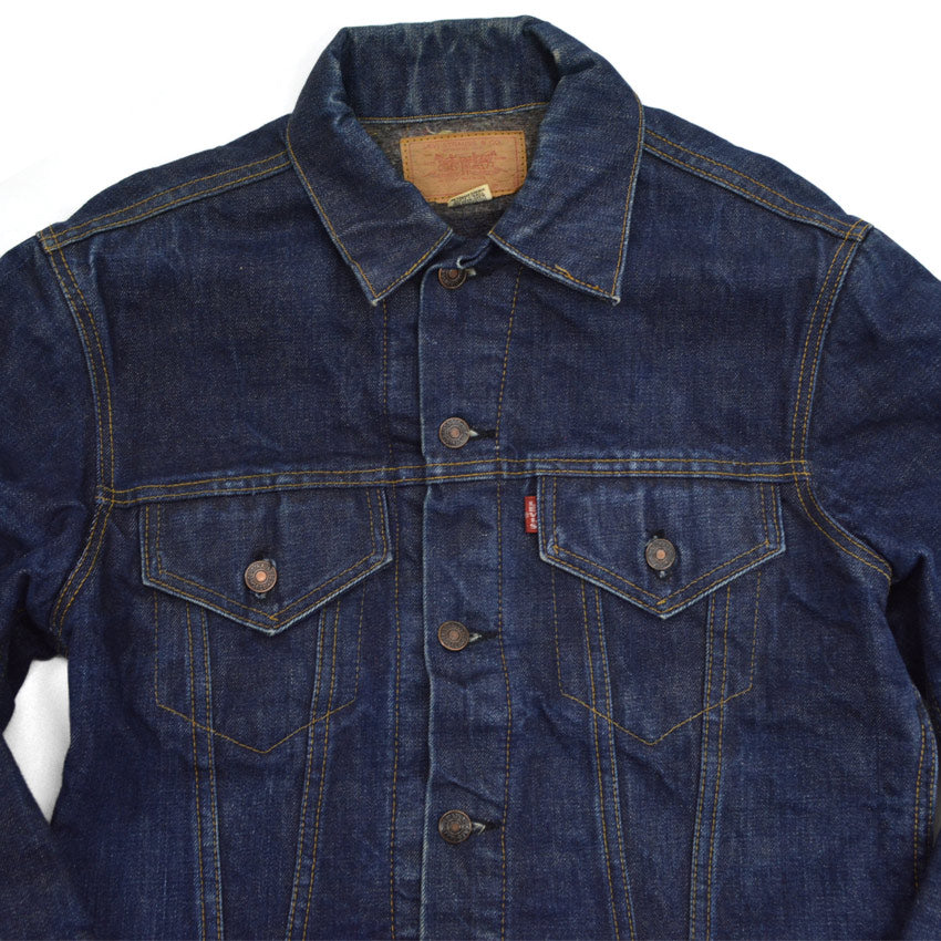 60s Levi's 70505-0317 BIG-E Dark Navy Blanket... Size 38