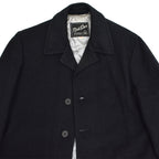 50's Rich Sher Single-Breasted Gangster Coat, Black!!... 36