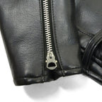 50's Vinyl Leather Two Star Double riders Jacket... 40