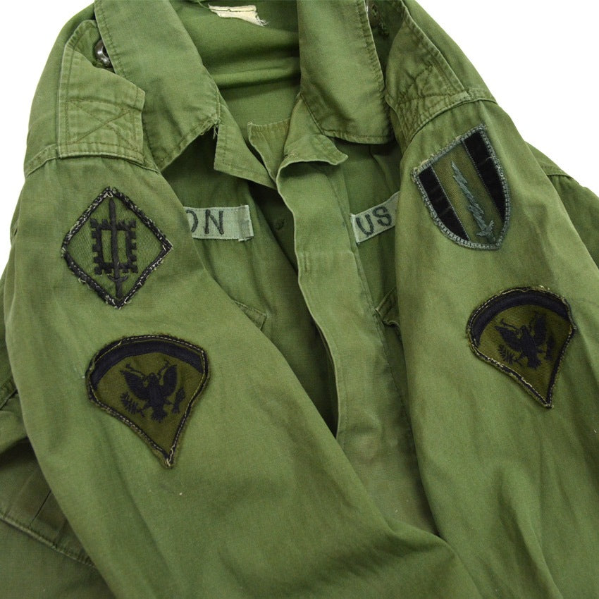 60's US ARMY Jungle Fatigue First... S