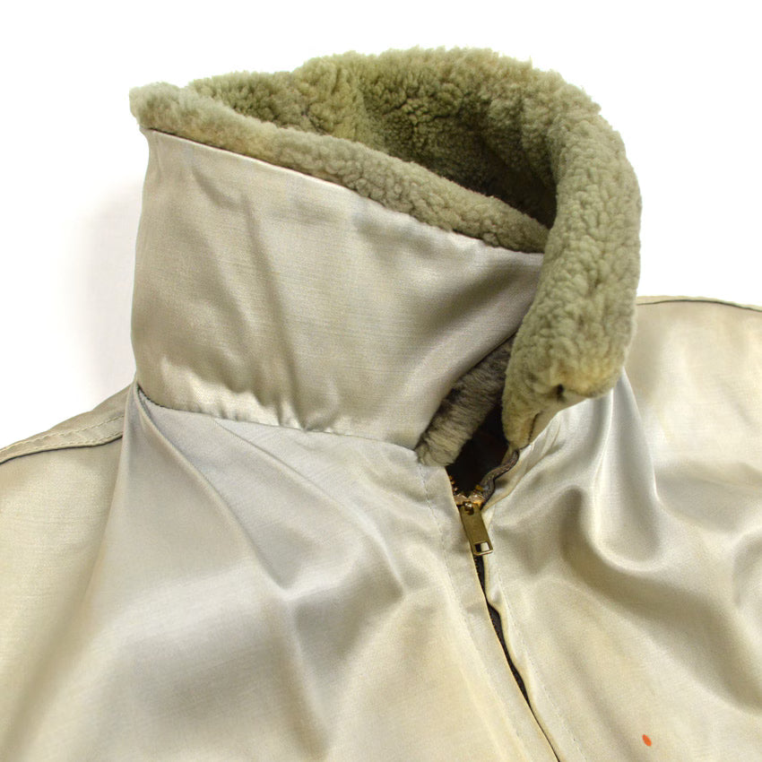 50's B-15 Type Silver Satin Jacket ...As-Is