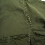 80's- FRONTLINE Civilian All-Cotton BDU Jacket OD ... MR