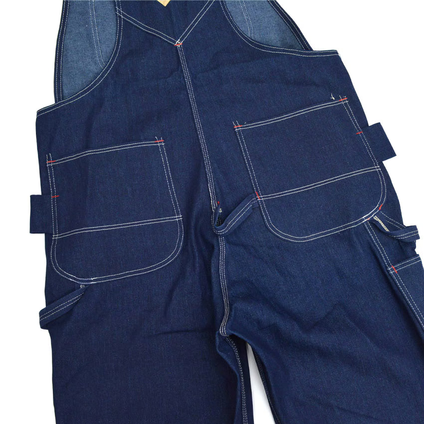 ~90's Deadstock BIGMAC Double Knee Denim Overalls with Apron ...36x34
