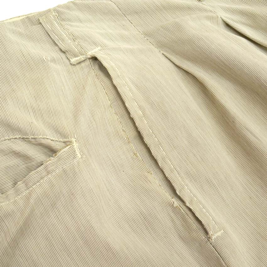 60's LEVI'S Casuals Brown Pin Stripe Cotton Slacks... 31×29