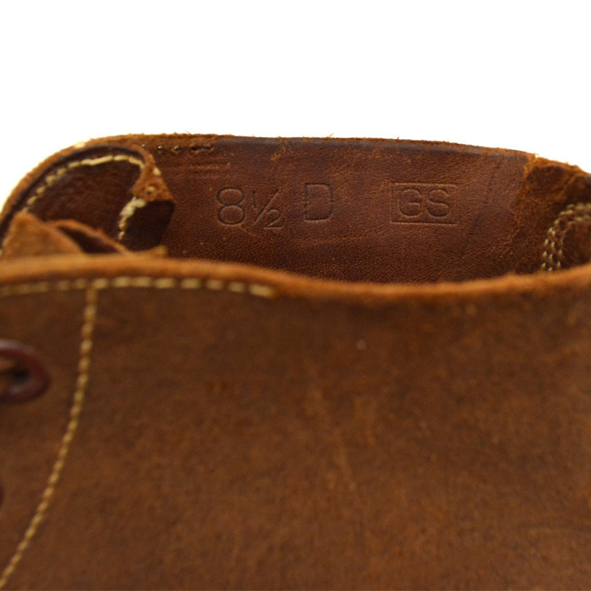 40's U.S.NAVY ww2 TYPE3 Roughout Boots ... 81/2D