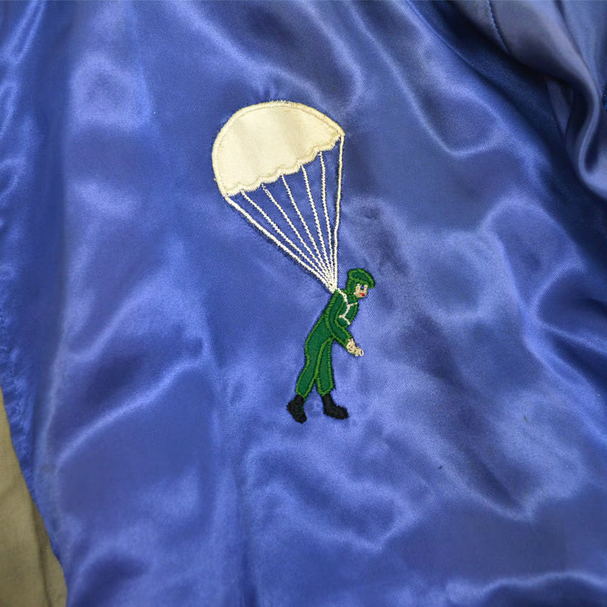 60's~ GERMANY TOUR AIR BORNE US PARATROOPER JACKET ... about XL