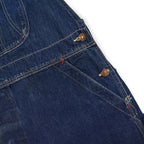 1940's~ PAYDAY JC PENNEY CO DENIM OVERALL DARK... W39