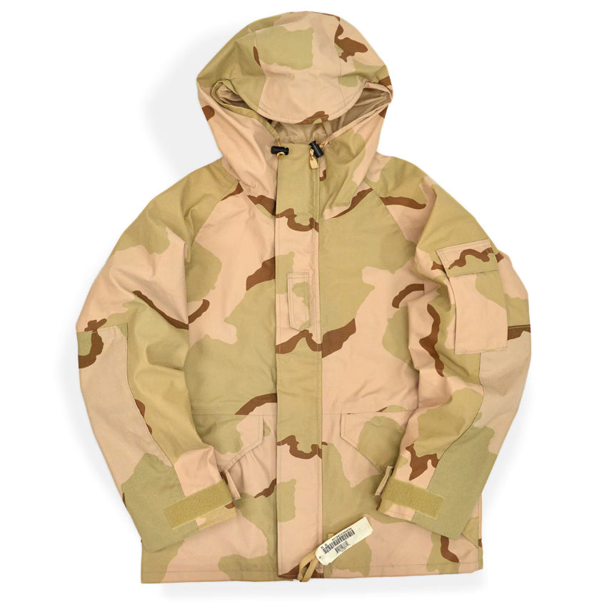 DEADSTOCK USARMY ECWCS GORE-TEX DESERT CAMO PARKA... SS