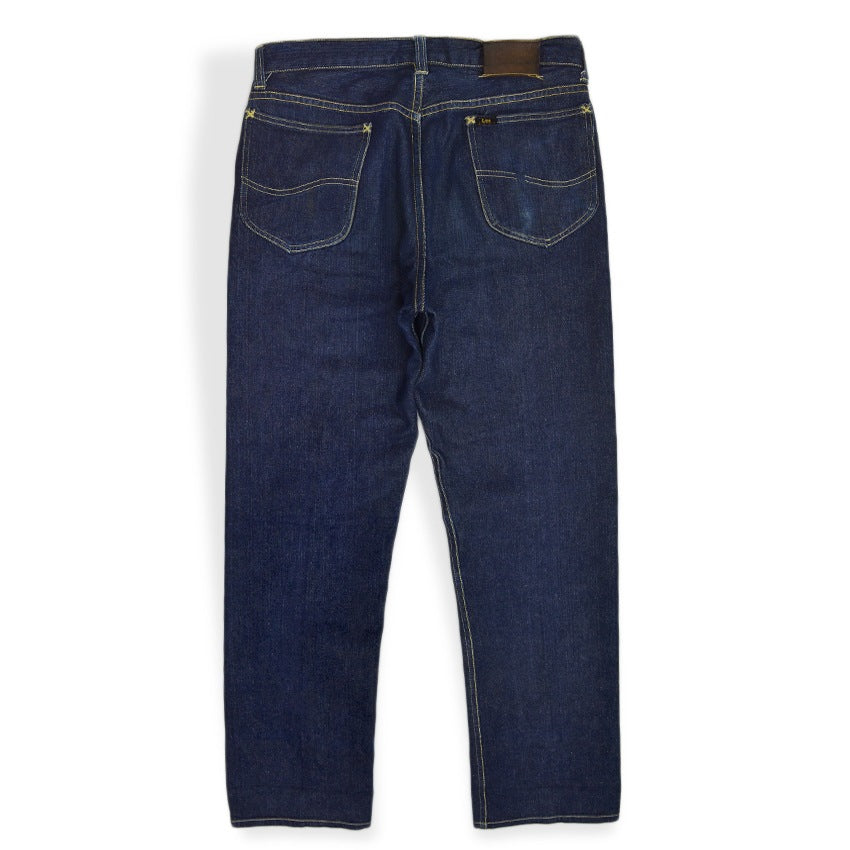 1950's Lee 101Z CENTER BLACK TAG DENIM PANTS DARK ... W32 L34
